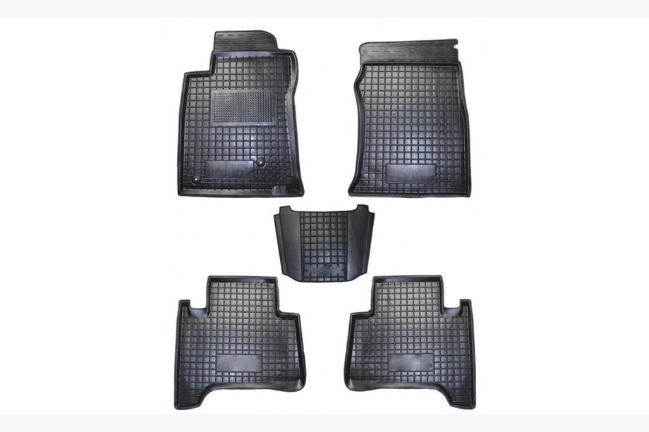 Toyota Land Cruiser Prado 120 2002-2009 Covorase auto din cauciuc cu margine (Autogumm) Foto 1