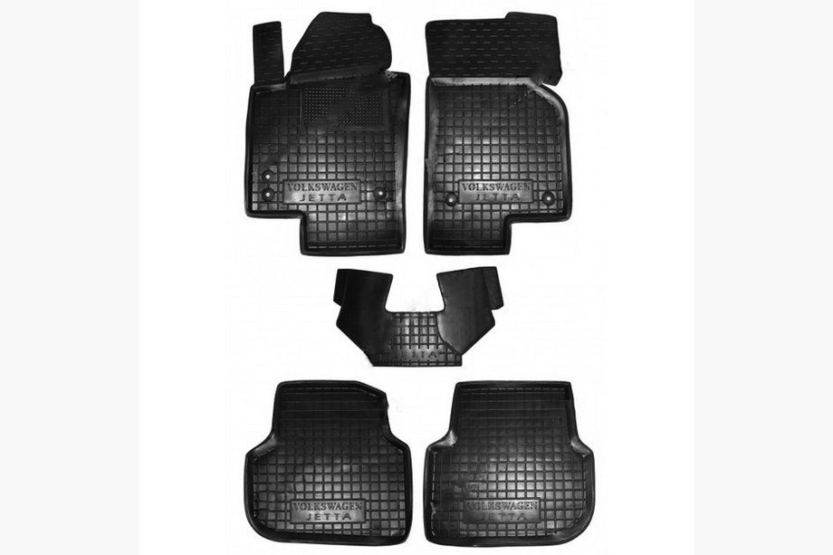 Volkswagen Jetta 2011-2018 Covorase auto din cauciuc cu margine (Autogumm) Image