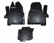 Ford Transit 2014- Covorase cauciuc cu margine 1+2 (Autogumm) foto 1