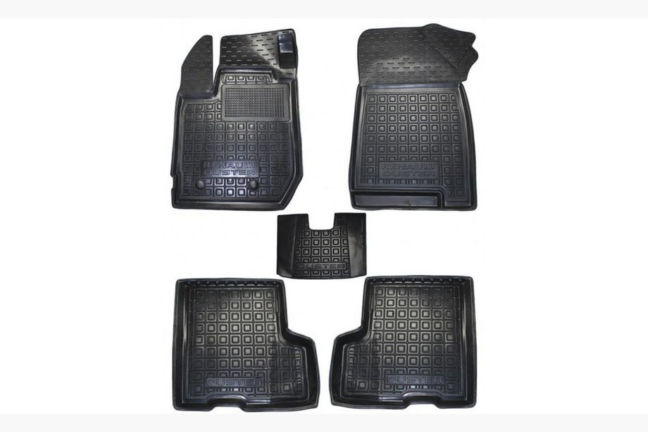 Renault Duster 2018-2024 Covorase auto din cauciuc cu margine (Autogumm) Image