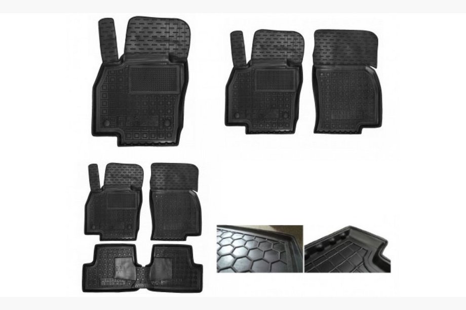 Seat Arona 2017- Covorase auto din cauciuc cu margine (Autogumm) Image