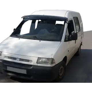 Viziera parbriz (negru lucios, 5mm) Citroen Jumpy 1996-2007 foto 1
