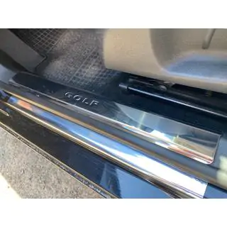Capace interioare praguri (2 buc, inox) foto 1