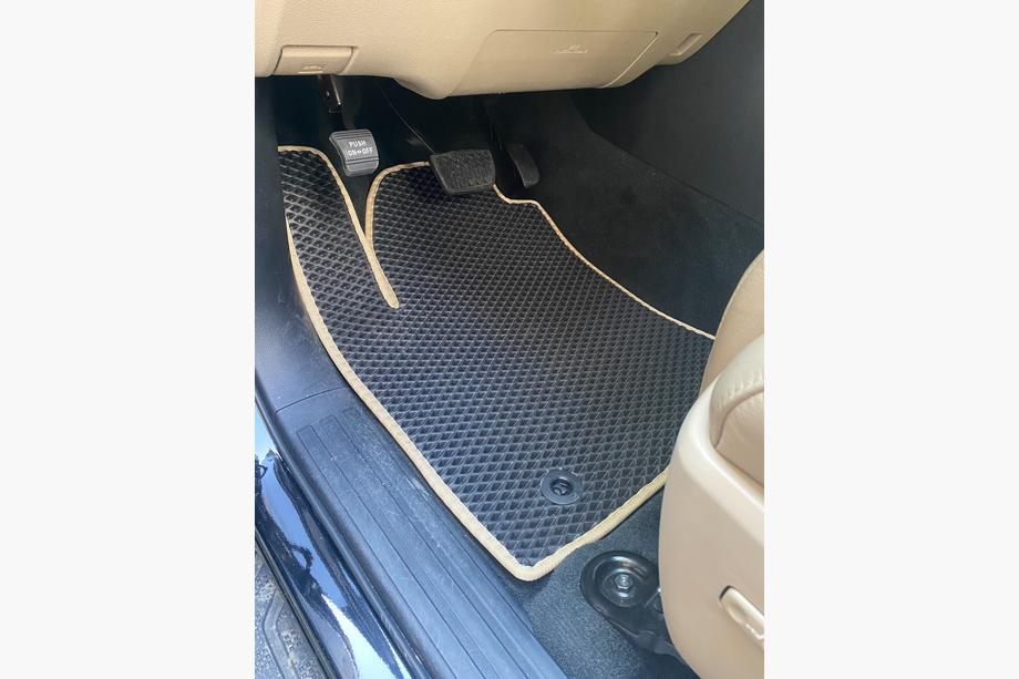 Toyota Sequoia 2007-2022 Covorase poliuretan 3 randuri (EVA, negre) Image