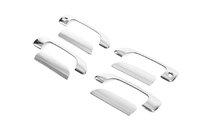 Honda Civic Sedan VII 2001-2006 Capace Cromate Manere Usilor (8 buc, Plastic) foto 2