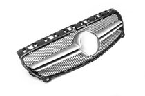 Mercedes A-class W176 2012-2018 Grila Fata AMG Silver (2012-2015) foto 1