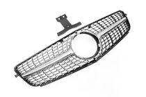 Mercedes C-class W204 2007-2015 Grila Fata Diamond Silver foto 6