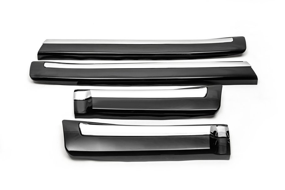 Toyota Land Cruiser 200 2007-2021 Set Molduri Usa (2008-2016) Alb (BKT) Foto 3