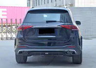 Mercedes GLE W167 2018- Difuzor spate cu ornamente evacuare GLE63 Silver (2018-2026) foto 1