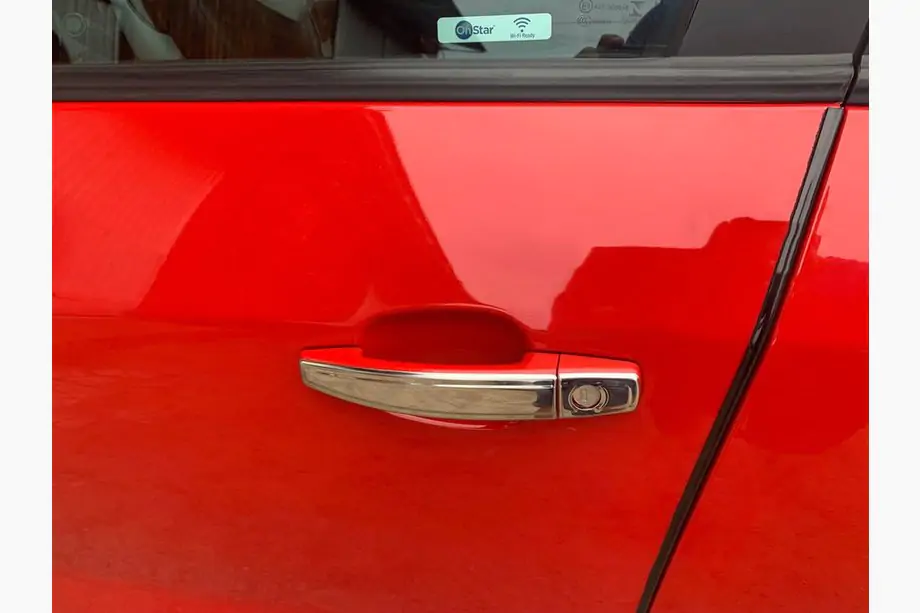Chevrolet Aveo T300 2011-2020 Capace Manere Usa CROMATE INGUSTE (4 buc, Otel Inoxidabil, Omsa) Image