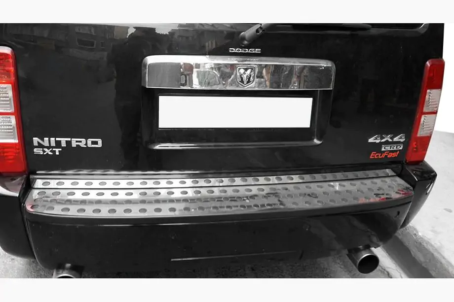 Dodge Nitro 2006-2011 Protectie bara spate inox Image