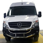 Mercedes Sprinter W906 2006–2018 Protectie fata (2013↗, inox) foto 1