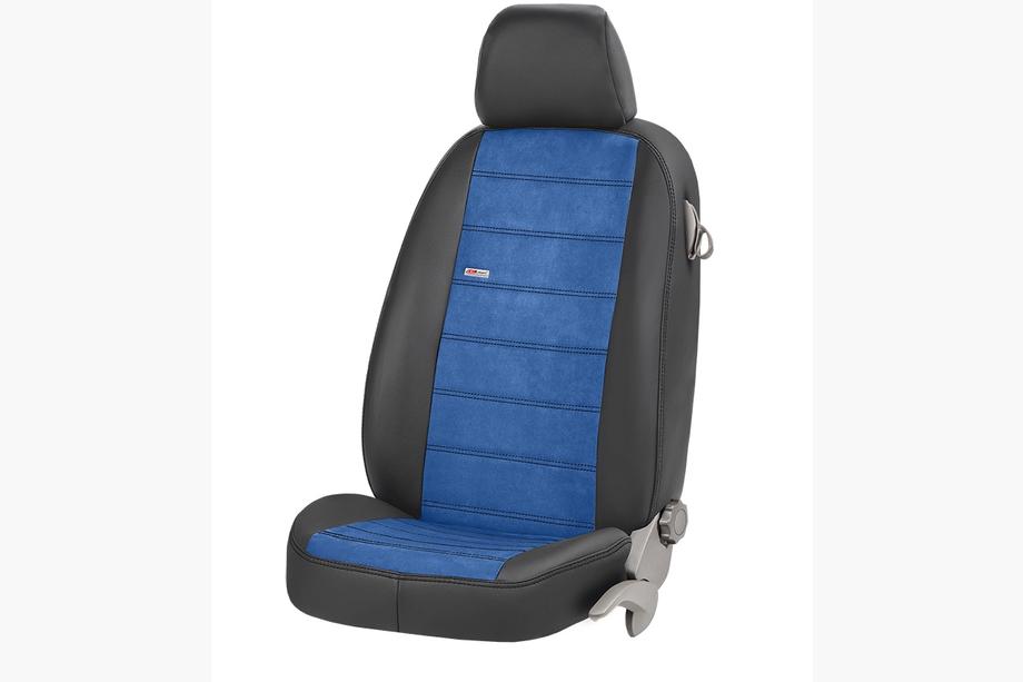 VAZ 2107 1982-2012 Huse Auto Piele Ecologica+Textil+Alcantara Antara (Set Complet) Foto 6
