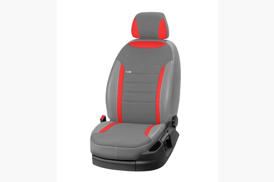 Honda Pilot 2015-2022 Huse Auto Piele Ecologica+Textil Eco Classic 2020 (3 Randuri) Foto 4