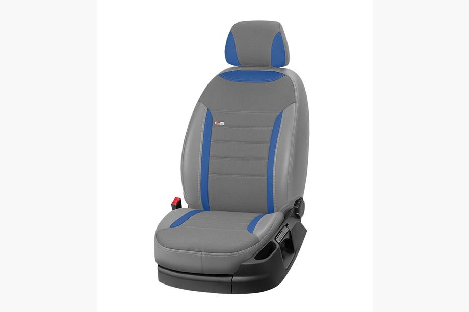 Honda Pilot 2015-2022 Huse Auto Piele Ecologica+Textil Eco Classic 2020 (3 Randuri) Foto 6