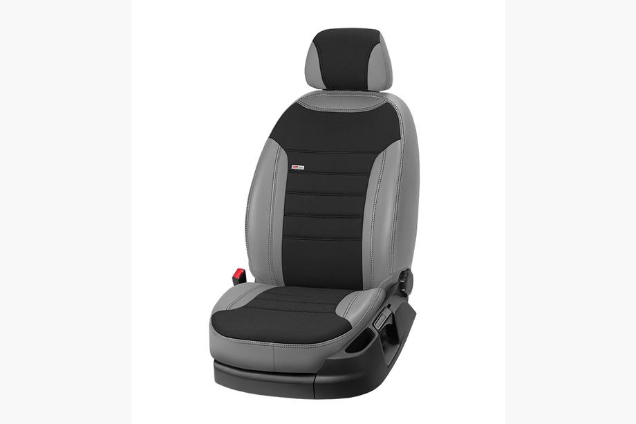Honda Pilot 2015-2022 Huse Auto Piele Ecologica+Textil Eco Classic 2020 (3 Randuri) Foto 11