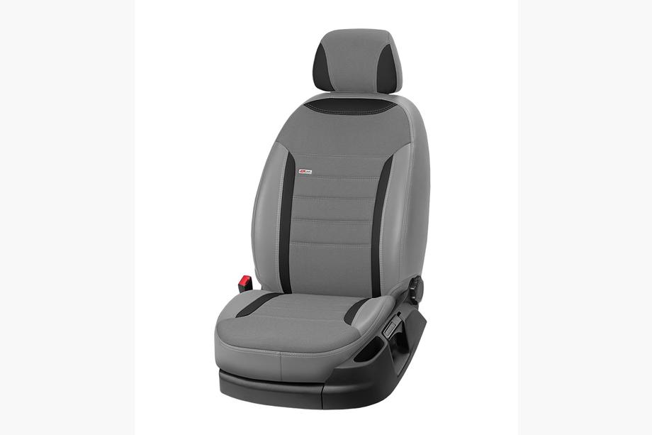 Honda Pilot 2015-2022 Huse Auto Piele Ecologica+Textil Eco Classic 2020 (3 Randuri) Foto 13