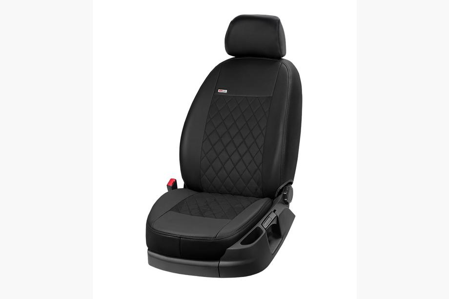 DAF CF 2000-2013 Huse Auto Piele Ecologica+Textil+Alcantara Eco Prestige Antara (Scaune Fata) Foto 2