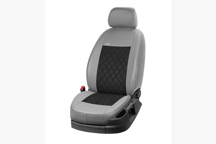 DAF CF 2000-2013 Huse Auto Piele Ecologica+Textil+Alcantara Eco Prestige Antara (Scaune Fata) Foto 8