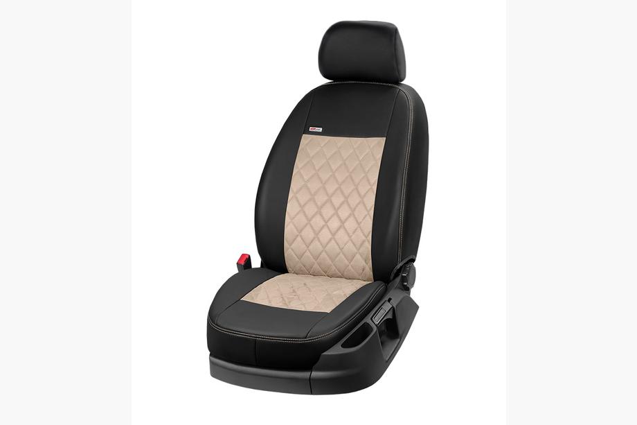 DAF CF 2000-2013 Huse Auto Piele Ecologica+Textil+Alcantara Eco Prestige Antara (Scaune Fata) Foto 10