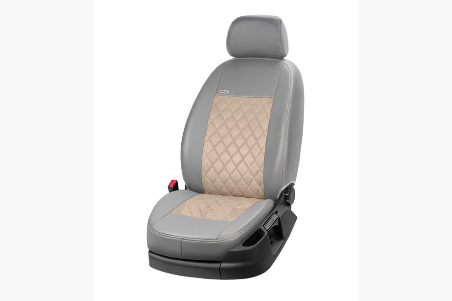 DAF CF 2000-2013 Huse Auto Piele Ecologica+Textil+Alcantara Eco Prestige Antara (Scaune Fata) Foto 14