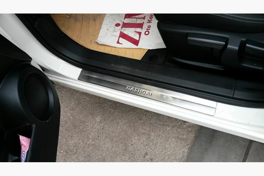 Nissan Qashqai 2010-2014 Protectii praguri (Omsa, 4 buc, inox) Standard Foto 2