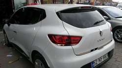Renault Clio IV 2012-2019 Ornament portbagaj (HB, inox) foto 2
