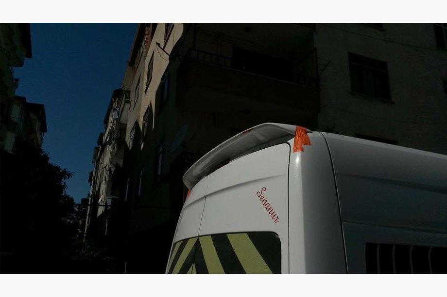 Volkswagen Crafter 2006-2016 Spoiler Anatomik (model ingust, grunduit pentru vopsire) Foto 8