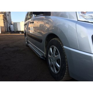 Praguri Laterale Rainbow (2 buc, Aluminiu) Opel Vivaro 2019- foto 4