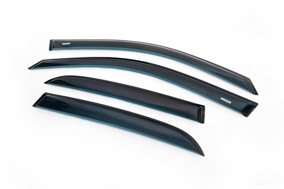 Daihatsu Terios 2006-2017 Deflectoare Geamuri (4 buc, Niken) Image