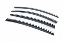 Opel Insignia 2017-2022 Deflectoare geamuri cu ornament cromat SD (4 buc, Niken) foto 1