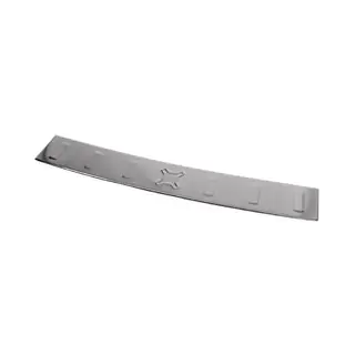 Protectie Bara Spate Crom Negru (Inox)