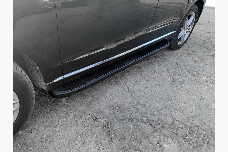 Audi Q5 2008-2017 Praguri Laterale Tayga Black (2 buc, Aluminiu) Image