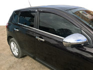 Nissan Qashqai 2010-2014 Ornamente exterioare usa (4 buc, inox) foto 1