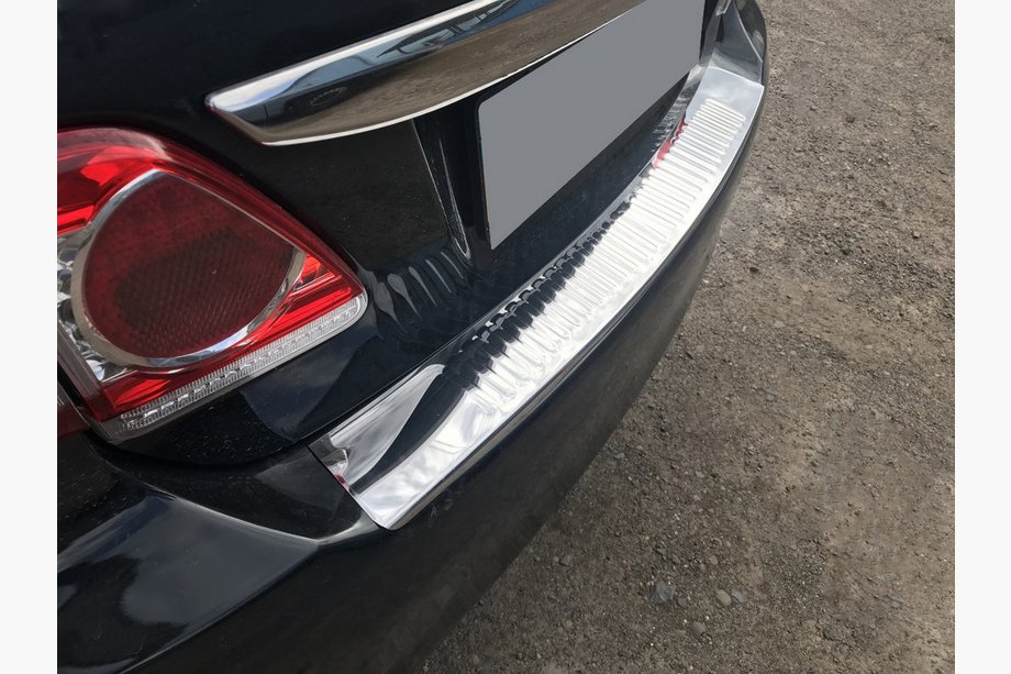 Toyota Corolla 2007-2013 Protectie bara spate inox Image