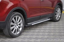 Mazda CX-9 2007-2016 Praguri Laterale Allmond Grey (2 buc, Aluminiu) foto 1
