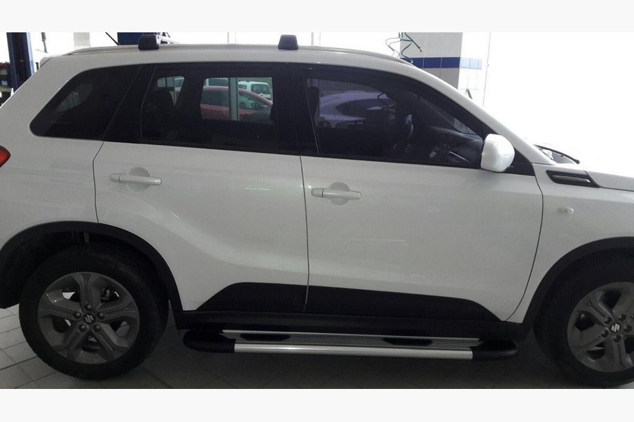 Suzuki Vitara 2015- Praguri Laterale Bosphorus OLD Grey (2 buc, Aluminiu) Image