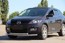 Mazda CX-7 2006-2012 Protectie Fata ST014 (Inox) foto 1