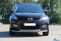 Mazda CX-7 2006-2012 Protectie Fata ST014 (Inox) foto 2