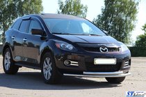Mazda CX-7 2006-2012 Protectie Fata ST014 (Inox) foto 4