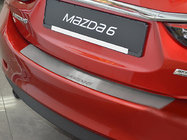 Mazda 6 2012-2024 Protectie bara spate Nataniko (4D, Otel Inoxidabil) foto 1