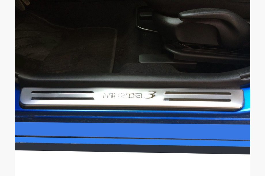 Mazda 3 2003-2009 Praguri Libao (4 buc, inox) Image