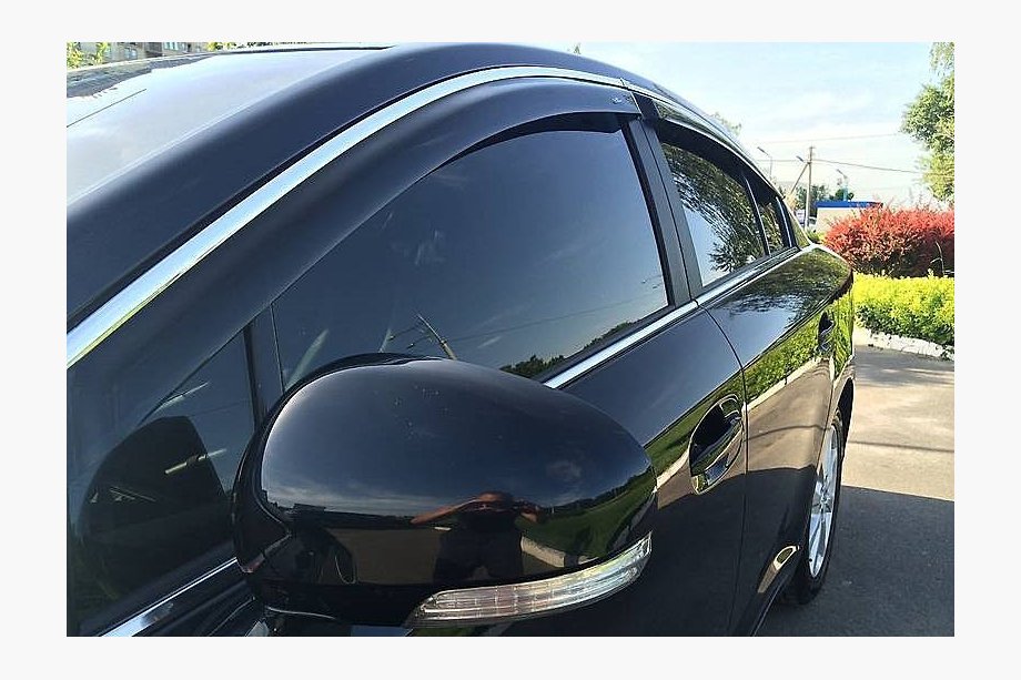 Volkswagen Jetta 2011-2018 Deflectoare Geamuri (4 buc, Sunplex Chrome) Image