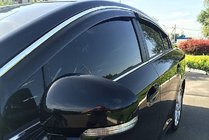 Volkswagen Jetta 2011-2018 Deflectoare Geamuri (4 buc, Sunplex Chrome) foto 1