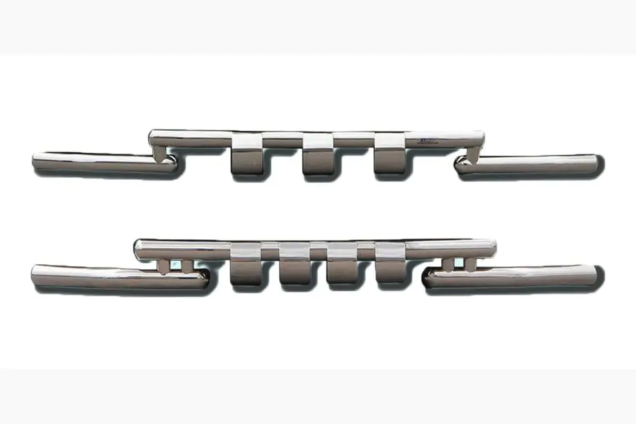 Toyota Land Cruiser Prado 150 2009-2023 Protectie Fata ST009-15 (Inox) Foto 1