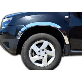 Ornamente aripi (4 buc, otel inoxidabil) Renault Duster 2008–2017 foto 1