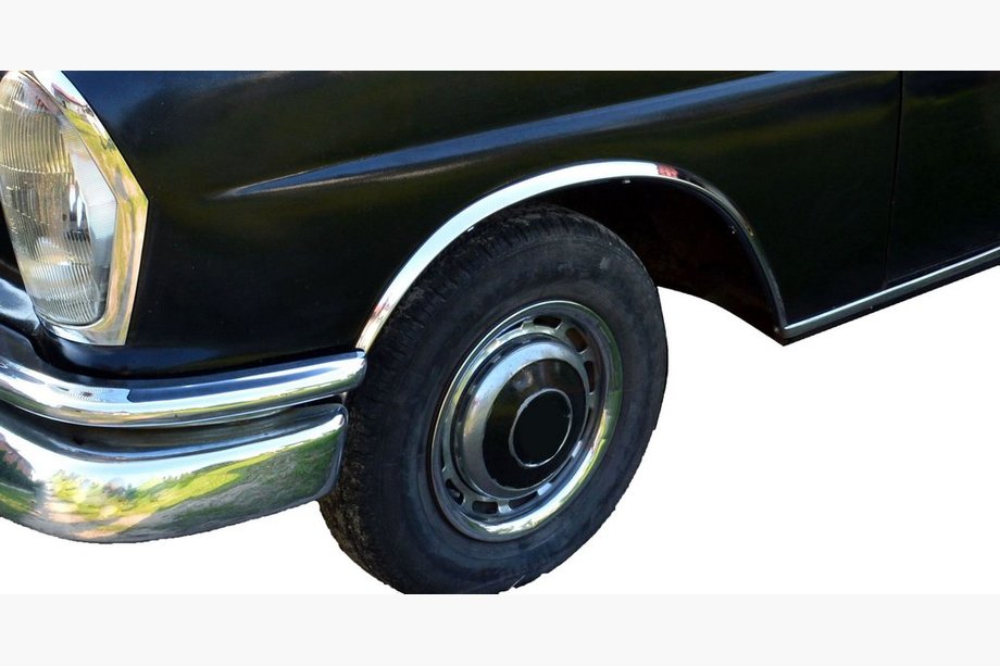 Mercedes W108 1965-1972 Ornamente aripi inox (4 buc) Image