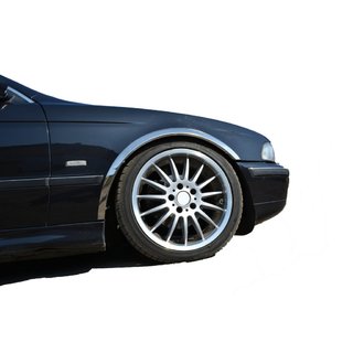 Extensii aripi (4 buc, inox) BMW 5 Series E39 1996-2003 foto 1
