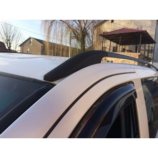 Bare longitudinale negre ELITE (picior plastic) Mercedes Viano 2004-2014 foto 3
