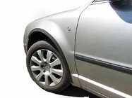 Skoda Superb 2001-2009 Extensii aripi (4 buc, negre) foto 1